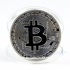 Bitcoin 24k Gold Plated Token